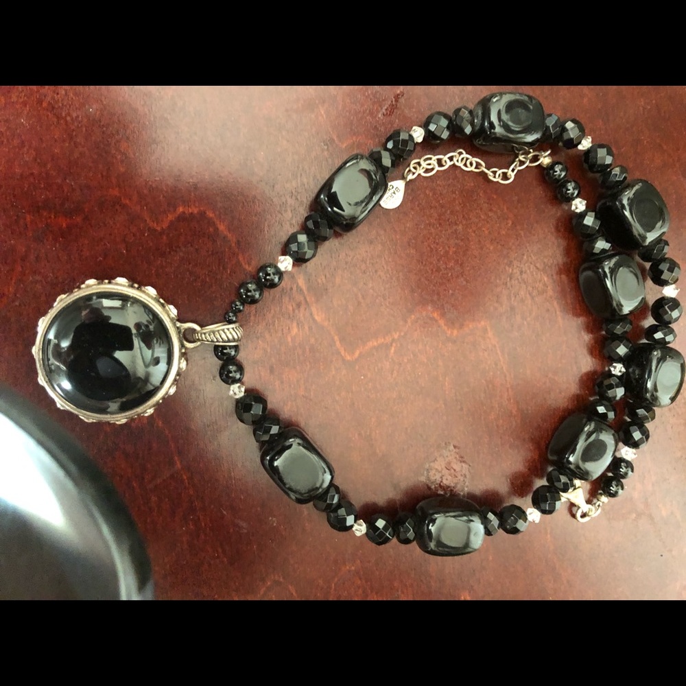 Barse onyx necklace